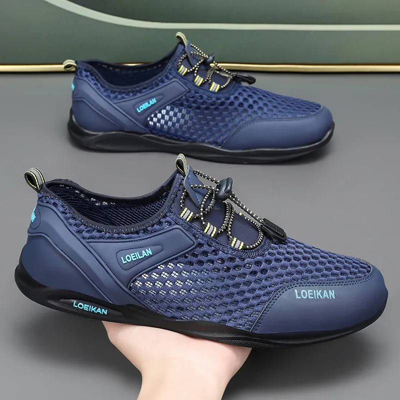 LONGDUIZHANG Shock Absorbers With Slip Resistant And Abrasion Resistant Properties Running Shoes Men's-7