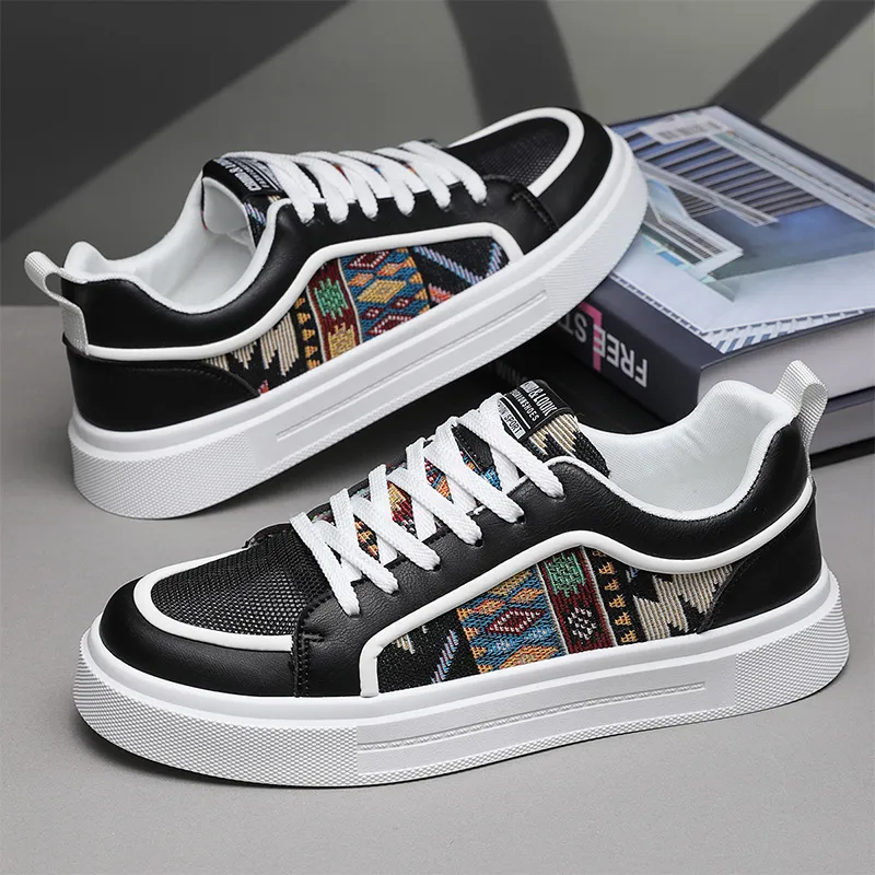 LONGDUIZHANG Slip Resistant, Abrasion Resistant, Balance, Lightweight Low Top Skateboard Shoes Men's-13