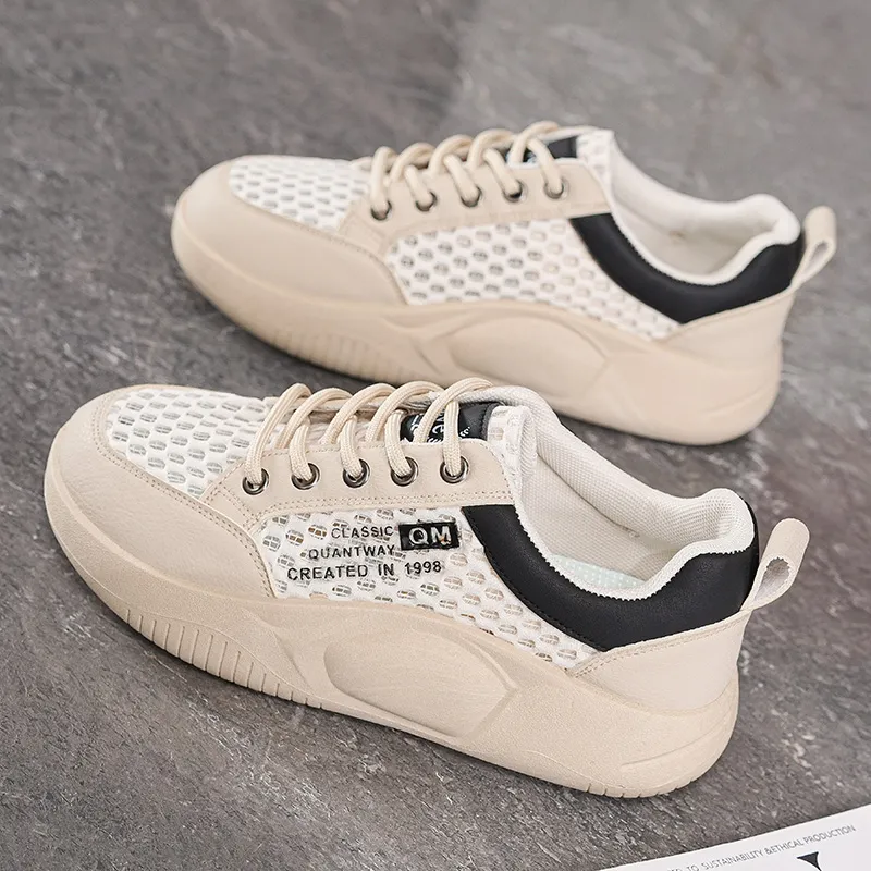 LONGDUIZHANG Shock Absorbers Slip Resistant, Abrasion Resistant, Breathable Low Top Running Shoes Unisex-1