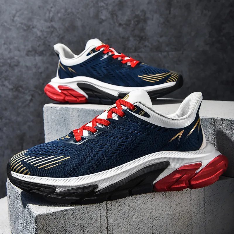 LONGDUIZHANG Cushioning, Slip Resistant, Abrasion Resistant Support Low Top Running Shoes Unisex-3