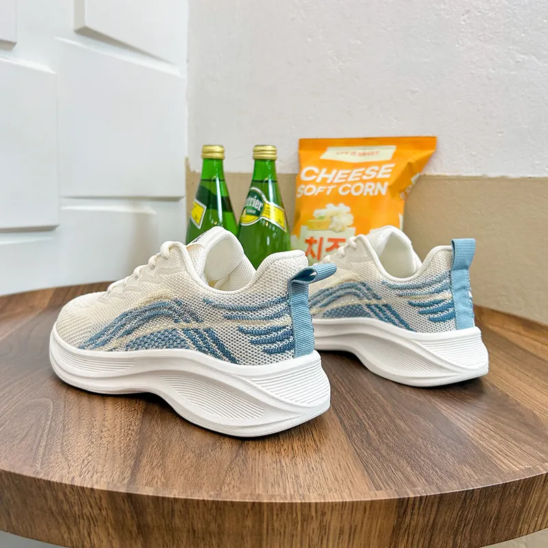 LONGDUIZHANG Shock Absorbers With Slip Resistant And Abrasion Resistant Properties Low Top Running Shoes Unisex-10