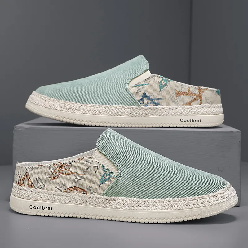 LONGDUIZHANG Closed Toe Slippers Men's-13