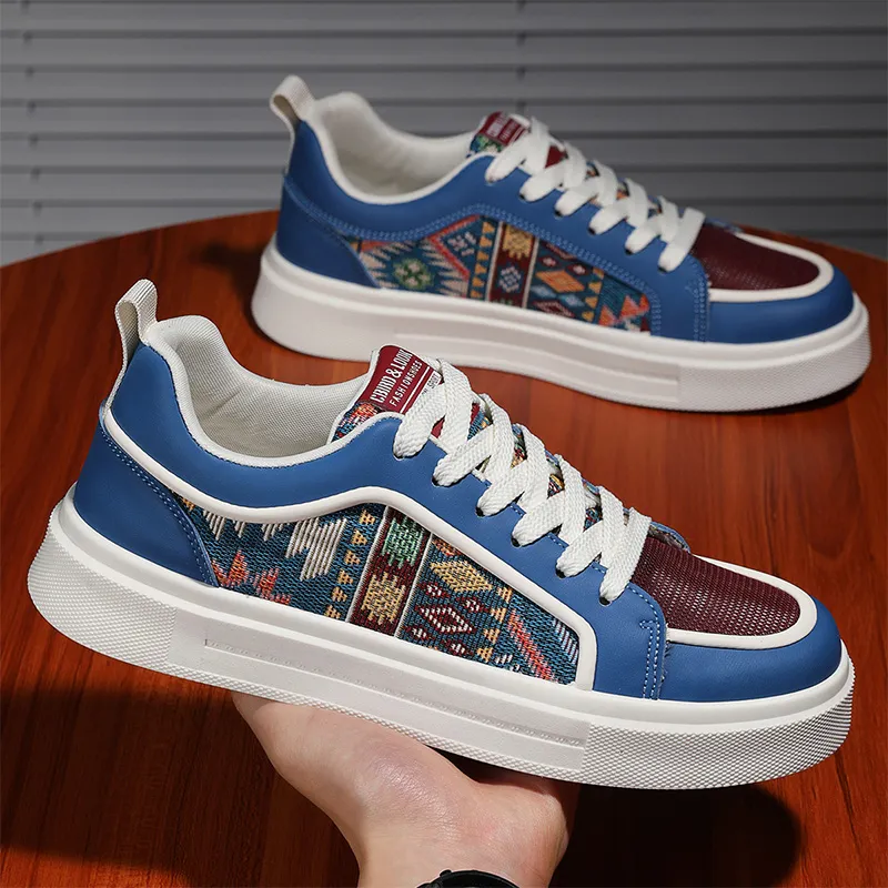 LONGDUIZHANG Slip Resistant, Abrasion Resistant, Balance, Lightweight Low Top Skateboard Shoes Men's-8