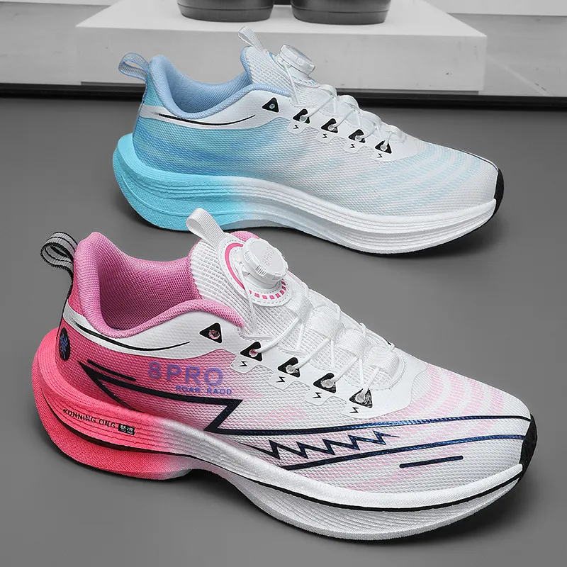 LONGDUIZHANG Shock Absorbers With Abrasion Resistant And Slip Resistant Properties Low Top Running Shoes Unisex-21