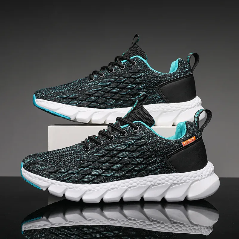 LONGDUIZHANG Cushioning, Slip Resistant, Abrasion Resistant Support Low Top Running Shoes Unisex-3