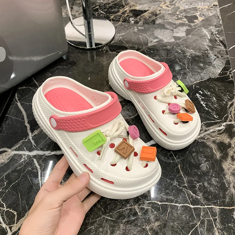 LONGDUIZHANG Clogs Women's-13