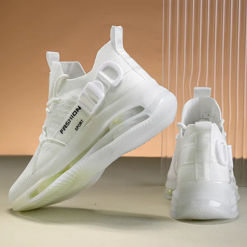 LONGDUIZHANG Shock Absorbers With Slip Resistant And Abrasion Resistant Properties Low Top Running Shoes Unisex-2