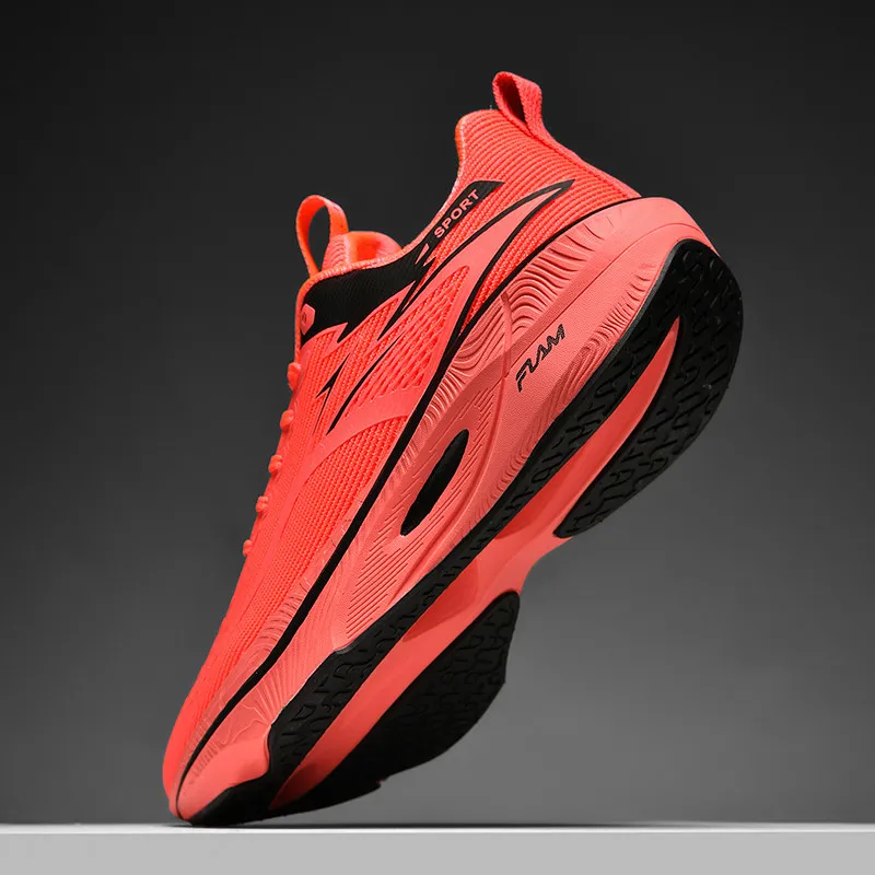 LONGDUIZHANG Abrasion Resistant Slip Resistant Low Top Running Shoes Unisex-34