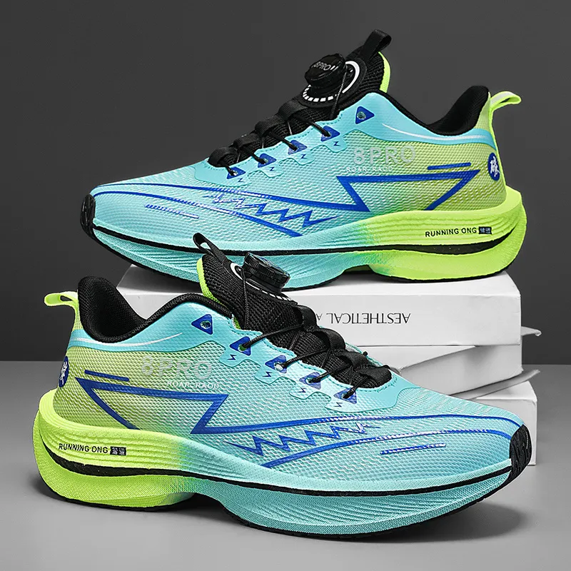 LONGDUIZHANG Shock Absorbers With Abrasion Resistant And Slip Resistant Properties Low Top Running Shoes Unisex-4
