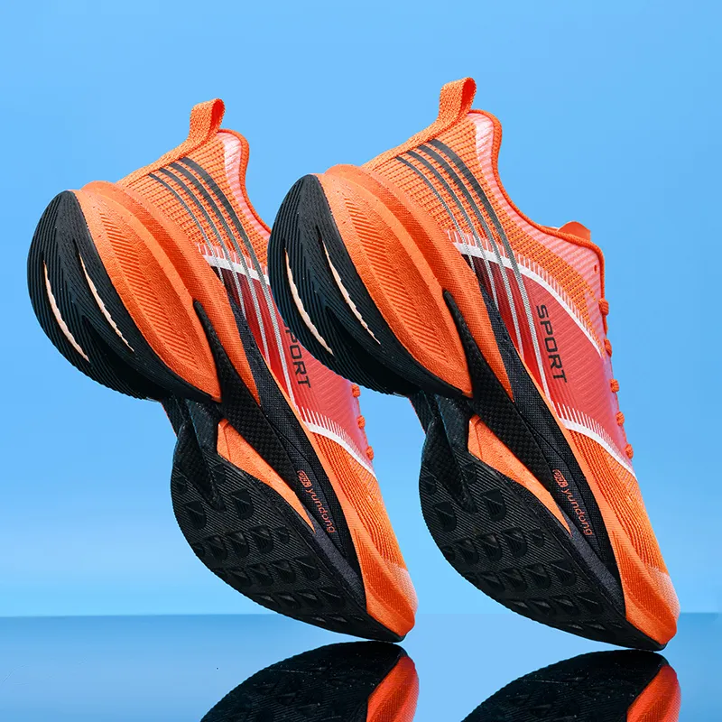 LONGDUIZHANG Balance Support Abrasion Resistant Slip Resistant Low Top Running Shoes Men's-27