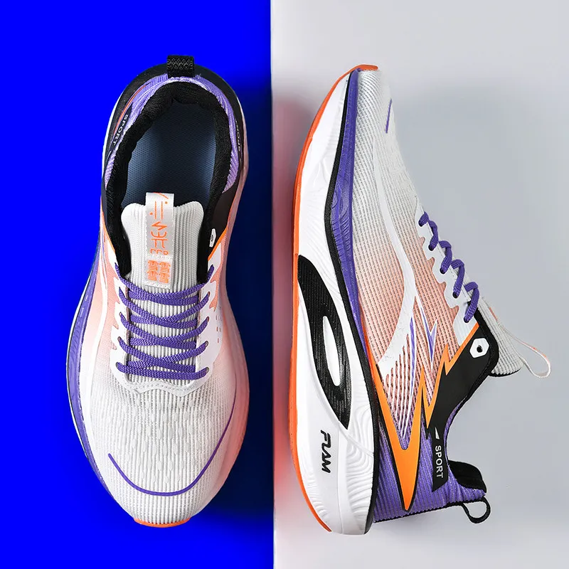 LONGDUIZHANG Abrasion Resistant Slip Resistant Low Top Running Shoes Unisex-7