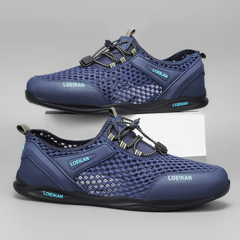 LONGDUIZHANG Shock Absorbers With Slip Resistant And Abrasion Resistant Properties Running Shoes Men's-8
