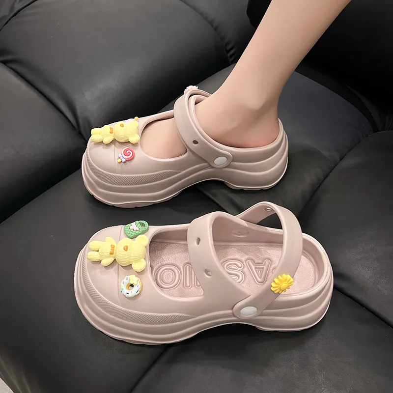 LONGDUIZHANG Clogs Women's-12
