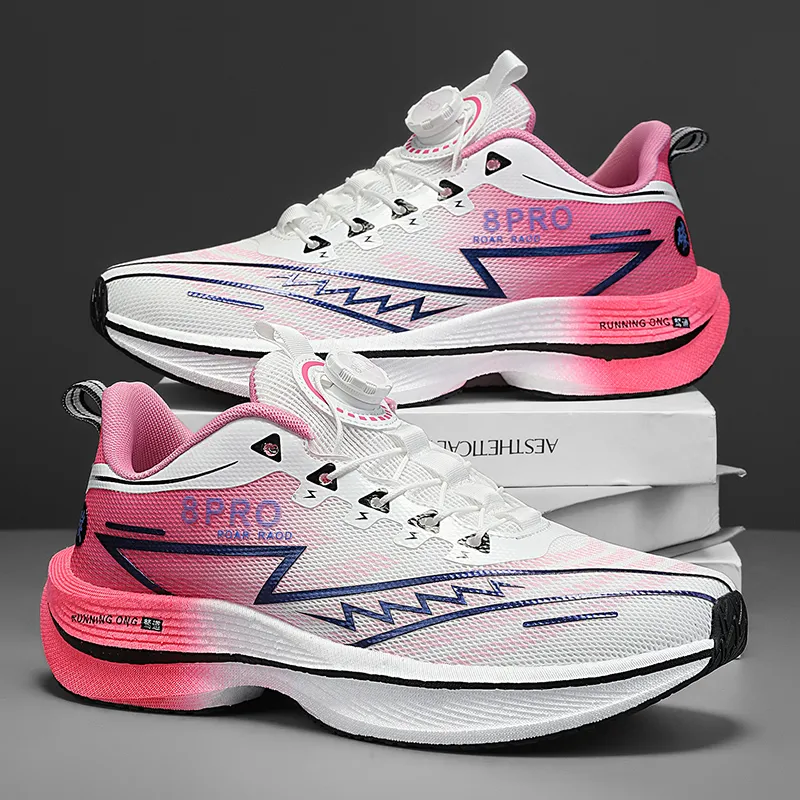 LONGDUIZHANG Shock Absorbers With Abrasion Resistant And Slip Resistant Properties Low Top Running Shoes Unisex-14