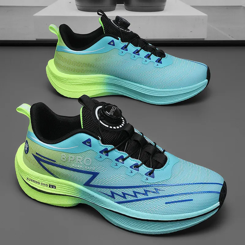LONGDUIZHANG Shock Absorbers With Abrasion Resistant And Slip Resistant Properties Low Top Running Shoes Unisex-2