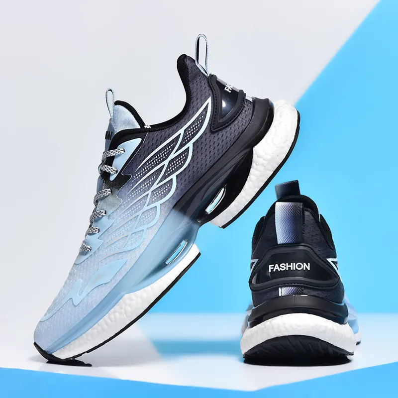 LONGDUIZHANG Cushioning, Slip Resistant, Abrasion Resistant, Support, Rebound Low Top Running Shoes Unisex-13