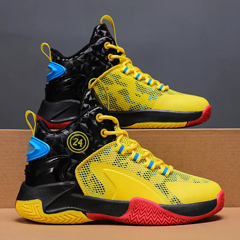 LONGDUIZHANG Cushioning, Slip Resistant, Abrasion Resistant, Support, Breathable High Top Basketball Shoes Unisex-19