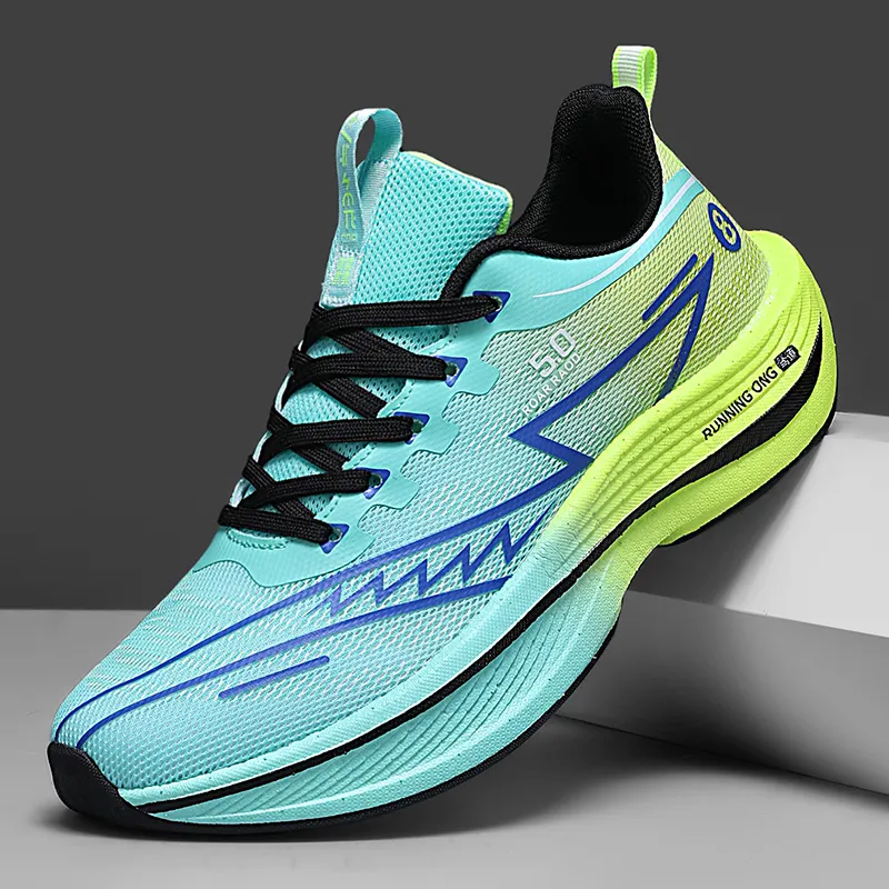 LONGDUIZHANG Cushioning Balance Support Abrasion Resistant Slip Resistant Low Top Running Shoes Unisex-22
