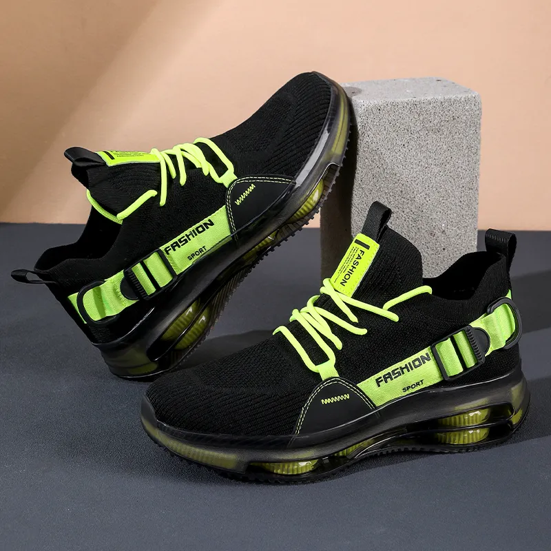LONGDUIZHANG Shock Absorbers With Slip Resistant And Abrasion Resistant Properties Low Top Running Shoes Unisex-18