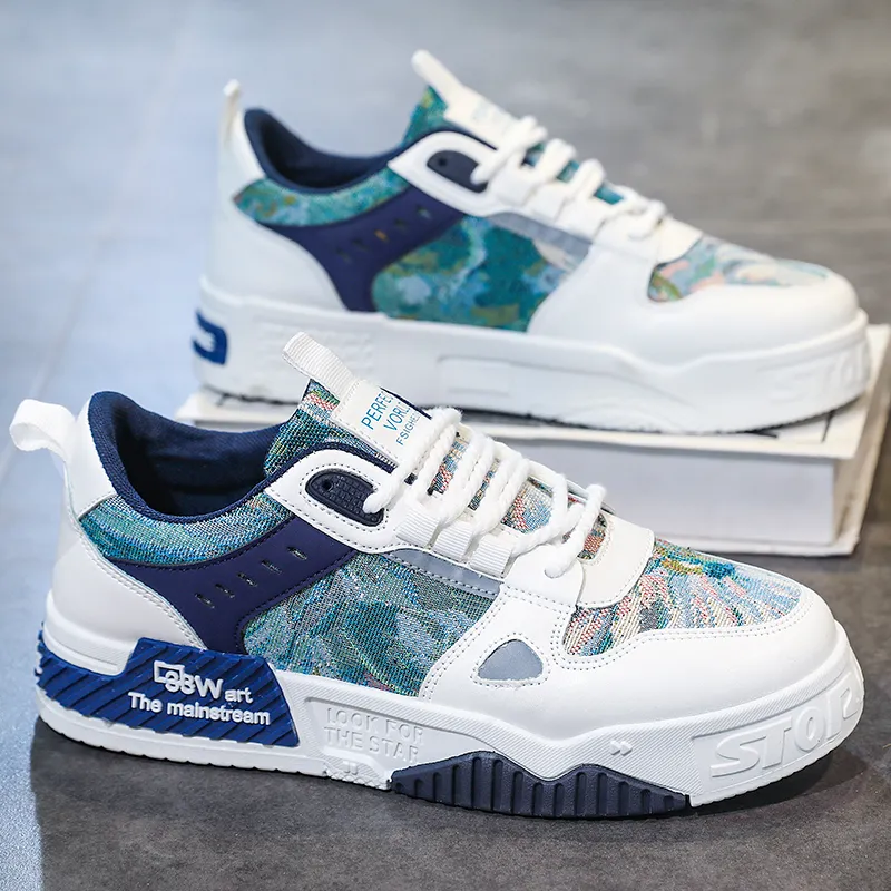LONGDUIZHANG Slip Resistant Shock Absorbers With Abrasion Resistant Properties Skateboard Shoes Men's-8