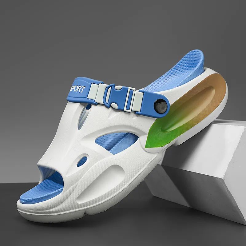 LONGDUIZHANG EVA Slip Resistant Odor Resistant Abrasion Resistant Cushioning Slide Slippers Unisex-19
