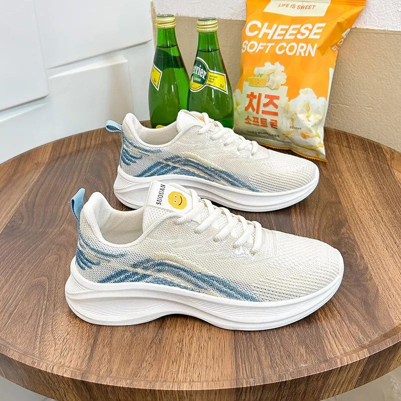 LONGDUIZHANG Shock Absorbers With Slip Resistant And Abrasion Resistant Properties Low Top Running Shoes Unisex-9