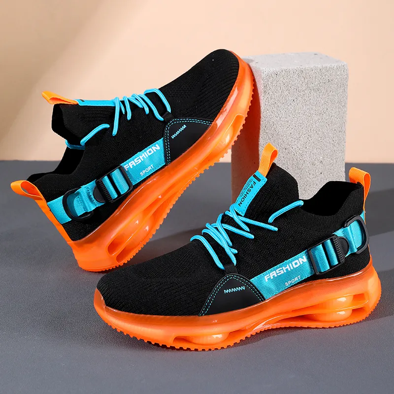 LONGDUIZHANG Shock Absorbers With Slip Resistant And Abrasion Resistant Properties Low Top Running Shoes Unisex-13
