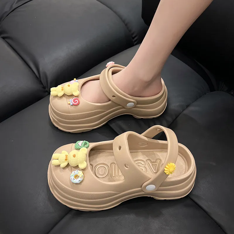 LONGDUIZHANG Clogs Women's-17