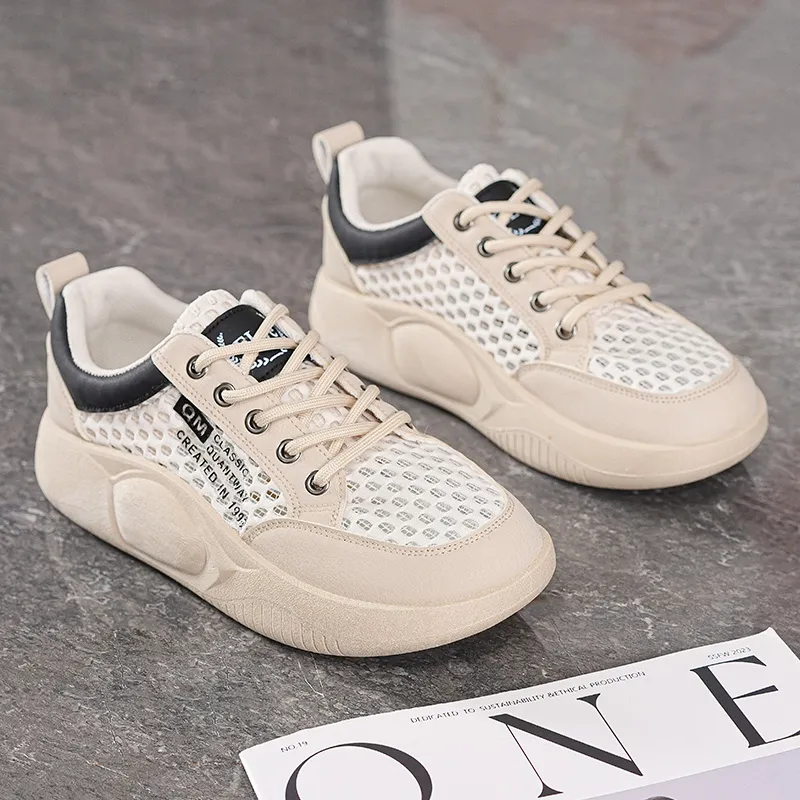 LONGDUIZHANG Shock Absorbers Slip Resistant, Abrasion Resistant, Breathable Low Top Running Shoes Unisex-3