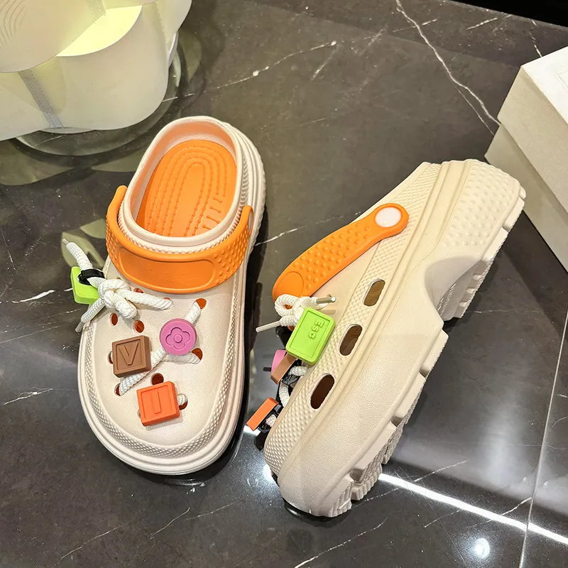 LONGDUIZHANG Clogs Women's-3