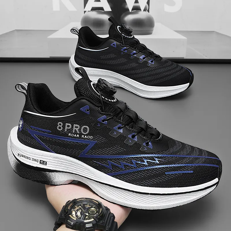 LONGDUIZHANG Shock Absorbers With Abrasion Resistant And Slip Resistant Properties Low Top Running Shoes Unisex-27