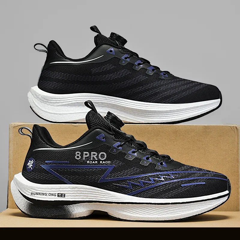 LONGDUIZHANG Shock Absorbers With Abrasion Resistant And Slip Resistant Properties Low Top Running Shoes Unisex-28