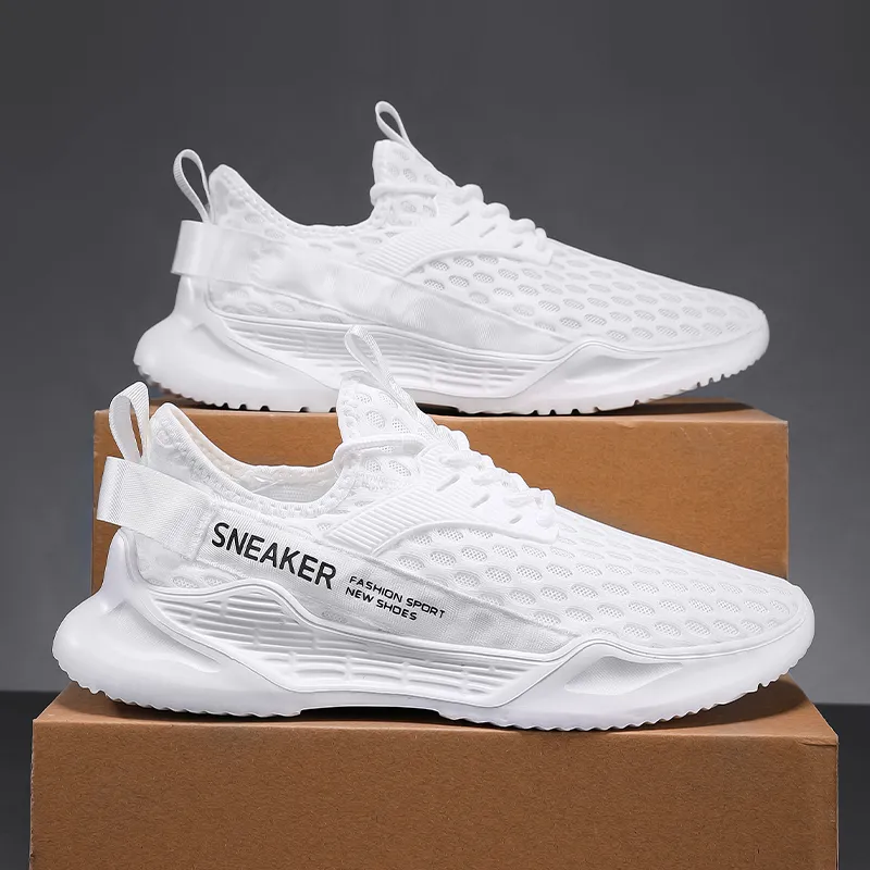 LONGDUIZHANG Shock Absorbers With Slip Resistant And Abrasion Resistant Properties Low Top Running Shoes Unisex-3