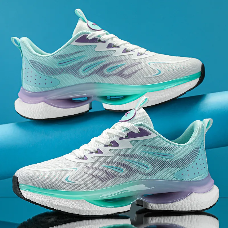 LONGDUIZHANG Cushioning, Slip Resistant, Abrasion Resistant Support Low Top Running Shoes Unisex-2