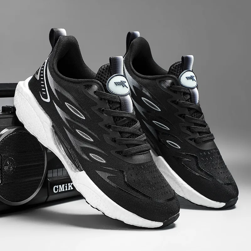 LONGDUIZHANG Cushioning, Slip Resistant, Abrasion Resistant Support Low Top Running Shoes Unisex-7