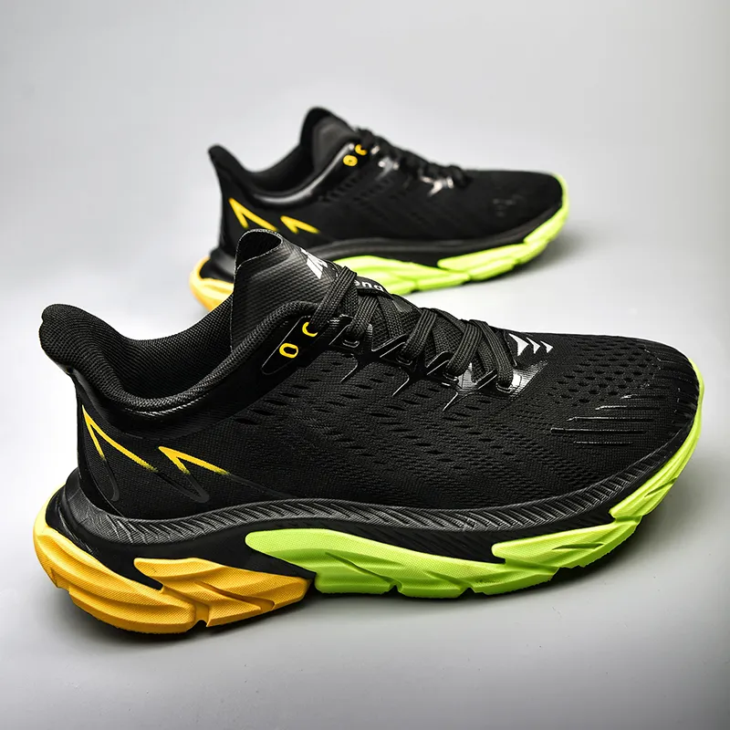 LONGDUIZHANG Cushioning, Slip Resistant, Abrasion Resistant Support Low Top Running Shoes Unisex-13