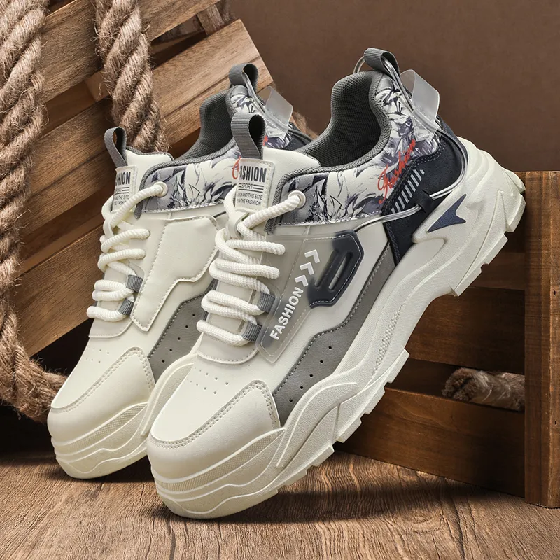 LONGDUIZHANG Slip Resistant, Abrasion Resistant, Balance, Lightweight Low Top Skateboard Shoes Men's-7