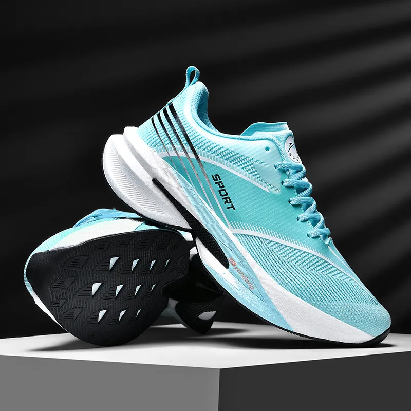 LONGDUIZHANG Balance Support Abrasion Resistant Slip Resistant Low Top Running Shoes Men's-21