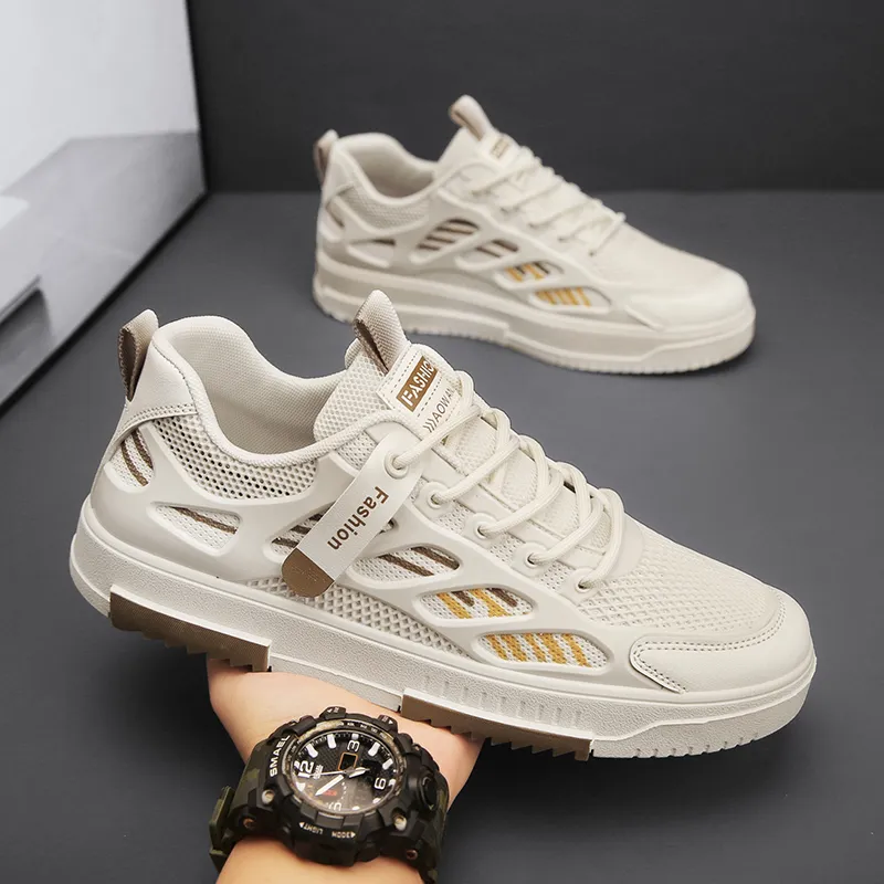 LONGDUIZHANG Shock Absorbers With Abrasion Resistant And Slip Resistant Properties Running Shoes Men's-2