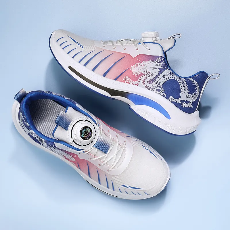 LONGDUIZHANG Slip Resistant, Abrasion Resistant, Lightweight, Breathable, Rebound Low Top Running Shoes Unisex-7