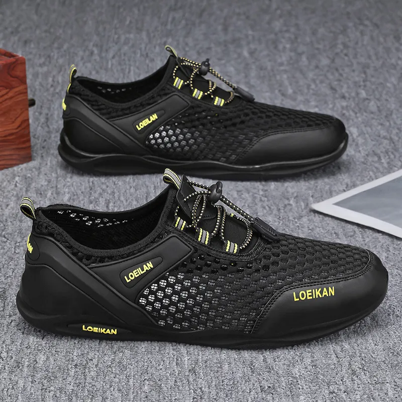 LONGDUIZHANG Shock Absorbers With Slip Resistant And Abrasion Resistant Properties Running Shoes Men's-2