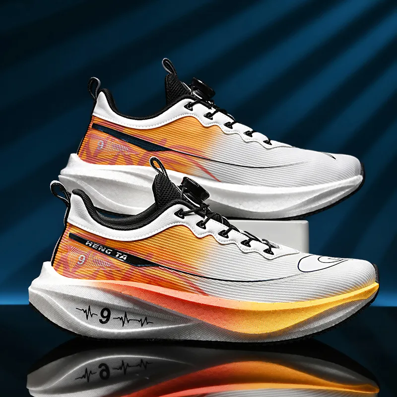 LONGDUIZHANG Cushioning Support Abrasion Resistant Lightweight Slip Resistant Low Top Running Shoes Unisex-13