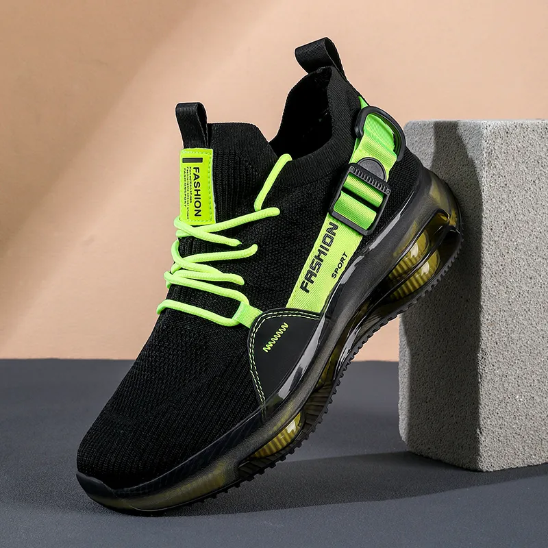 LONGDUIZHANG Shock Absorbers With Slip Resistant And Abrasion Resistant Properties Low Top Running Shoes Unisex-17