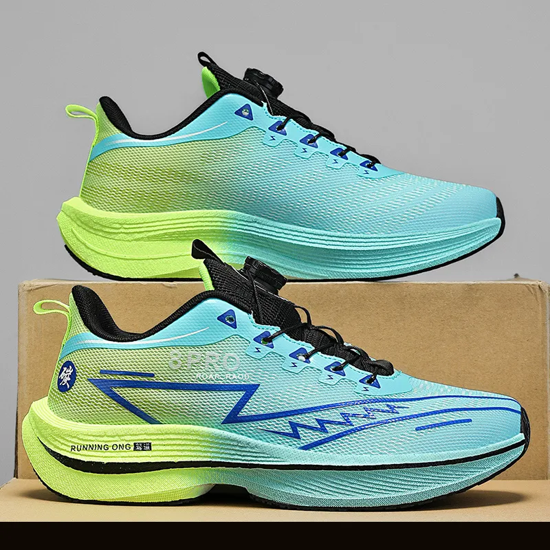 LONGDUIZHANG Shock Absorbers With Abrasion Resistant And Slip Resistant Properties Low Top Running Shoes Unisex-3