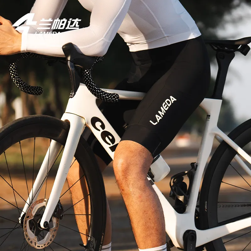 LAMBDA Cycling Pants Men Black Shorts-6