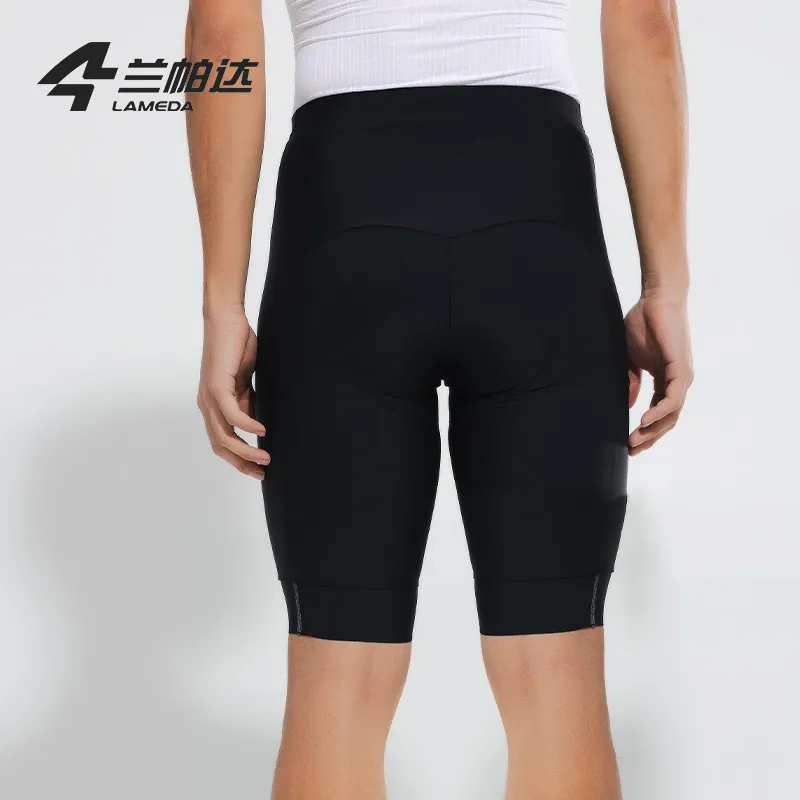LAMBDA Cycling Pants Men Black Shorts-4