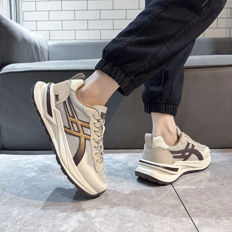 NONGRAK Cushioned Slip-Resistant Breathable Low-Top Casual Shoes Men's-7
