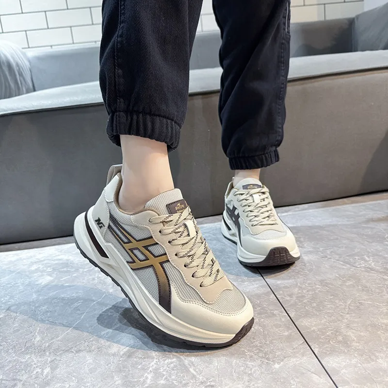 NONGRAK Cushioned Slip-Resistant Breathable Low-Top Casual Shoes Men's-5