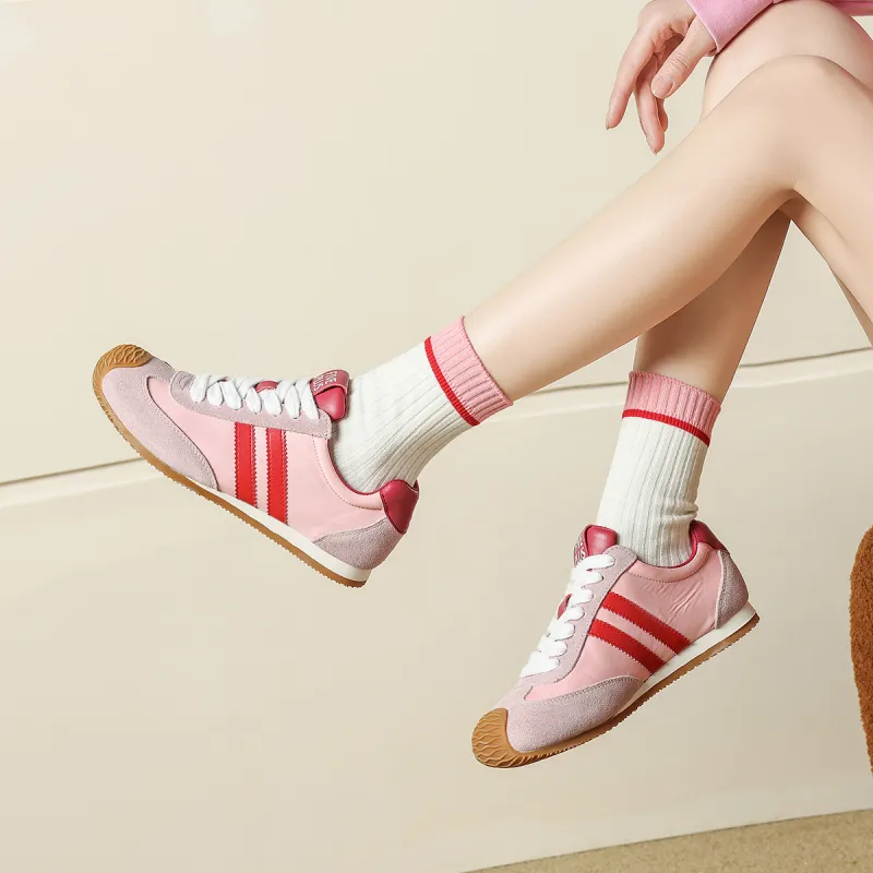 FIVE PLUS Anti Slip Wear Resistant Low Top Casual Shoes Women's-16