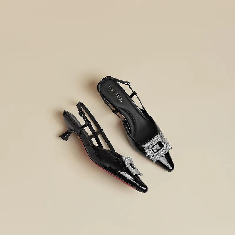 FIVE PLUS Casual Single Shoes 2cm Women's-9